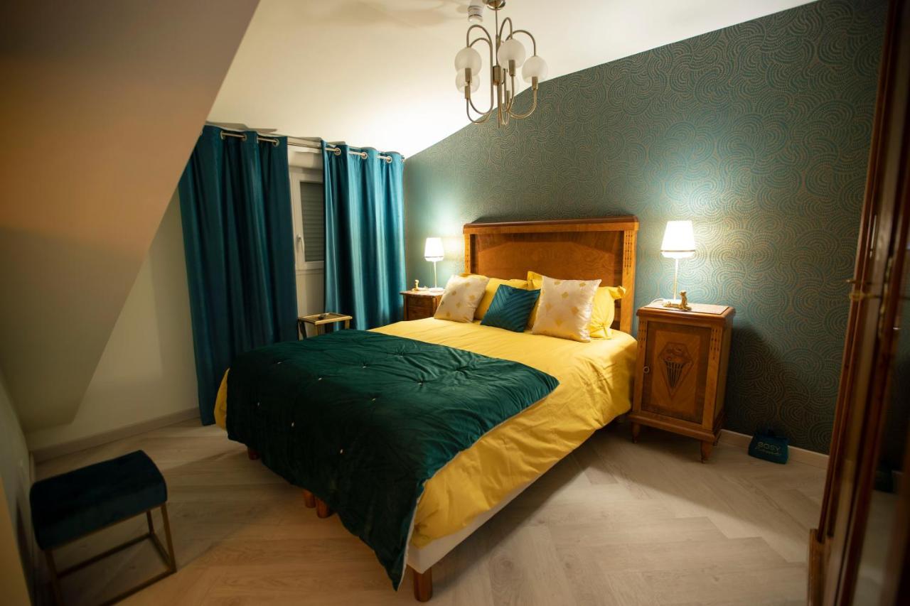 Chambre Art Deco Gatsby Dans Maison D'Hote "Le Petit Clouet" - Rochecorbon Εξωτερικό φωτογραφία